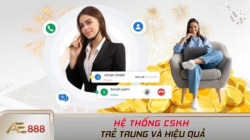 Hệ thống CSKH trẻ trung và hiệu quả