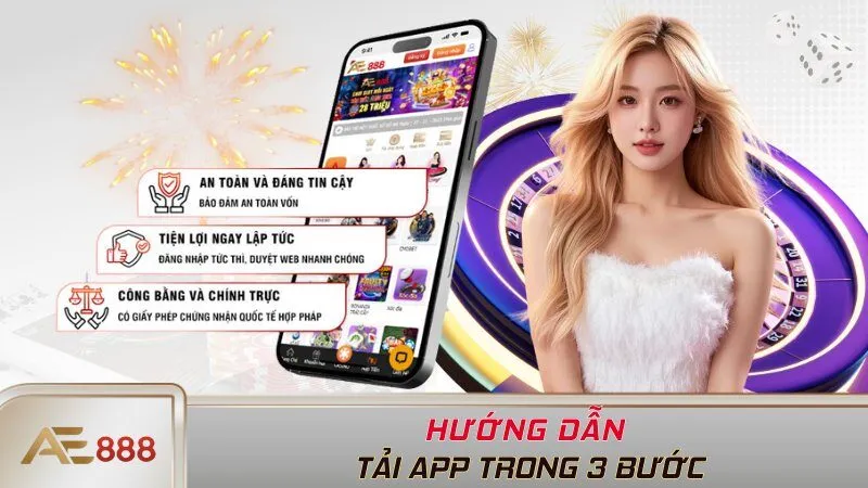 Hướng dẫn tải app trong 3 bước
